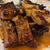 Costillas en salsa BBQ de panela y lyches