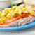 Salmón con pico de gallo de mango