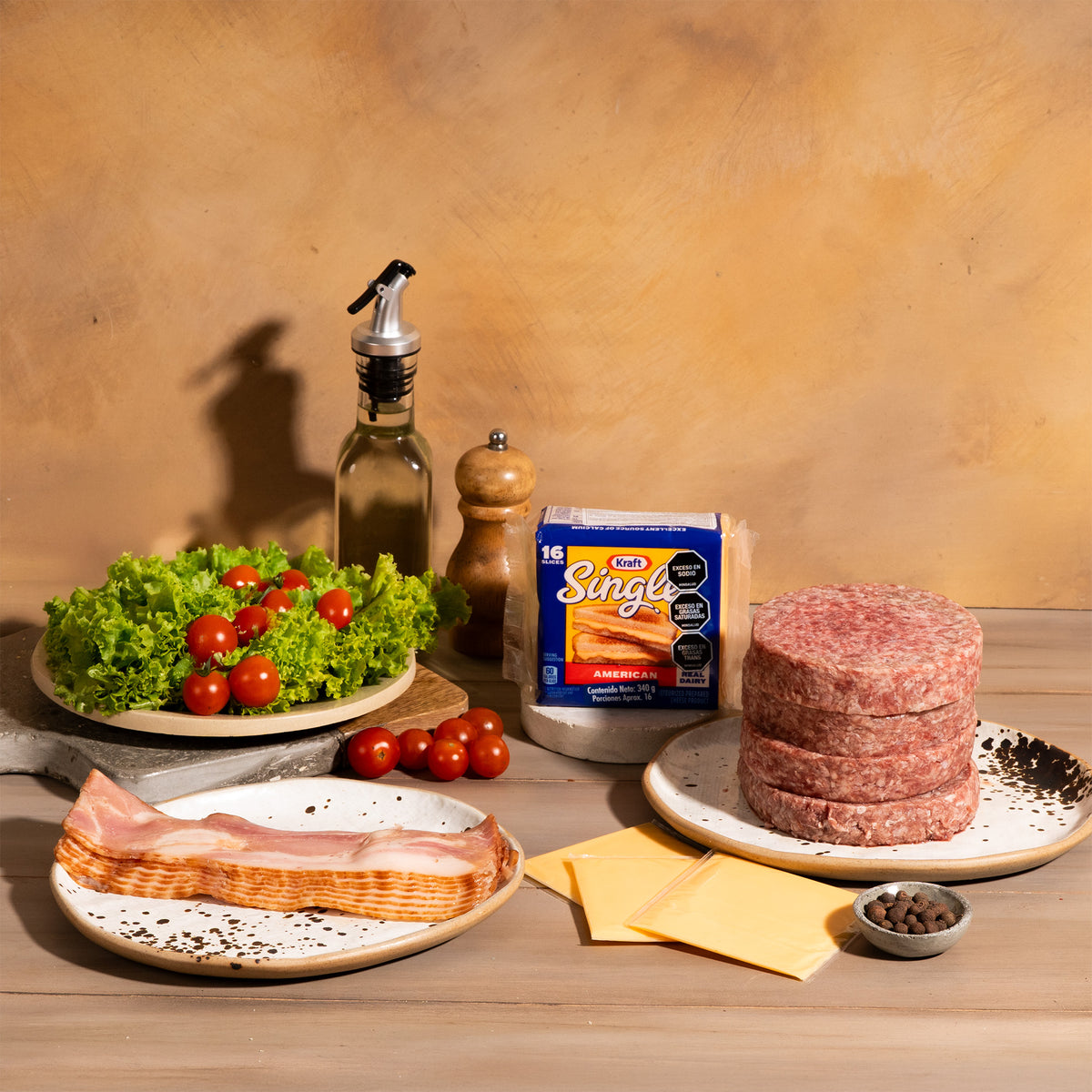 Essential Burger Kit x 4 - Certified Angus Beef®