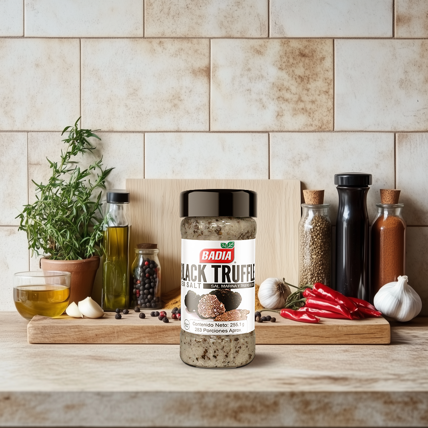 Sal Marina Trufa Negra Badia 225g