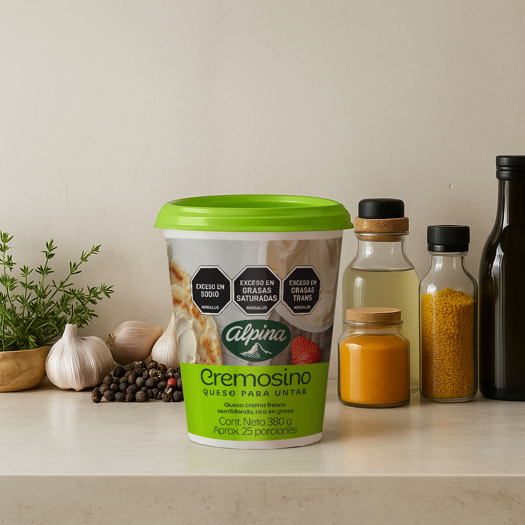 Cremosino Alpina Vaso 380g