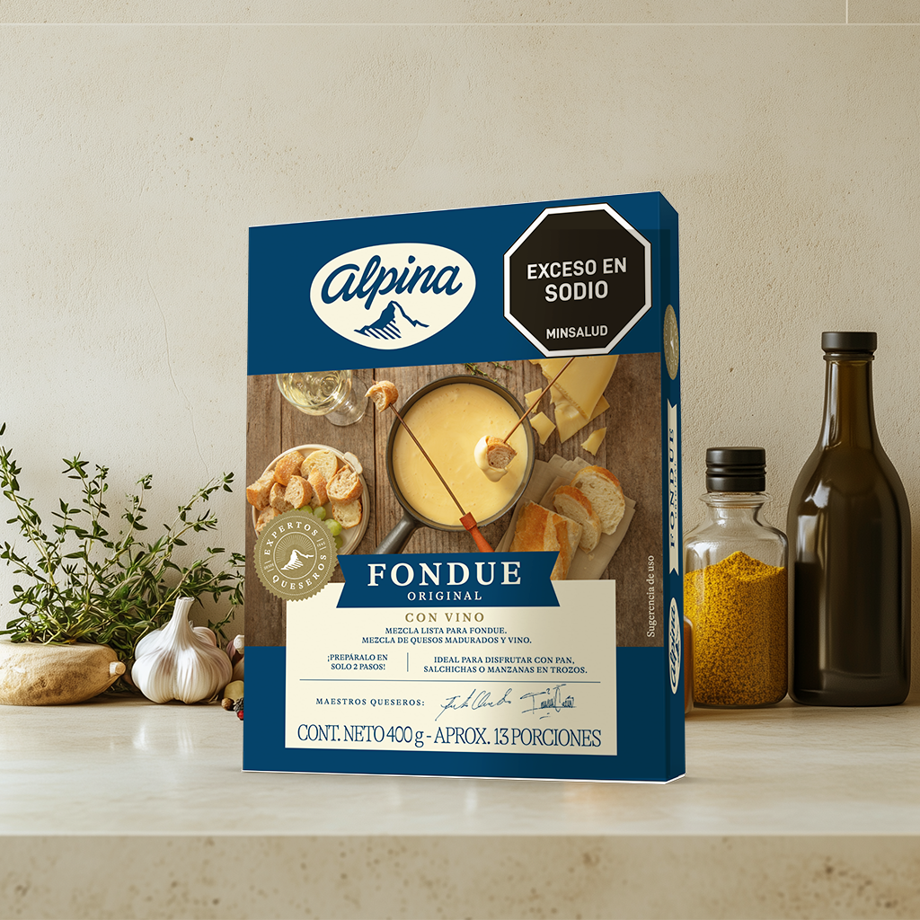 Queso Fondue Original Alpina 400g