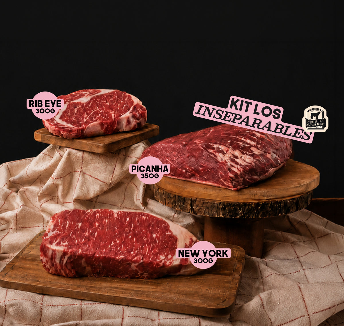 Kit Los Inseparables Certified Angus Beef®