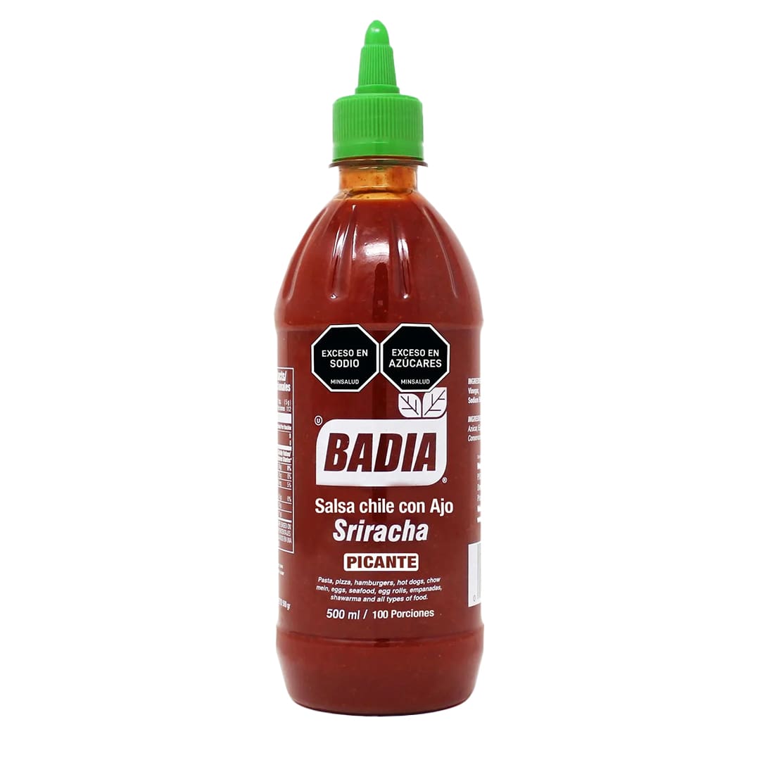 Salsa Chili con Ajo Sriracha Badia x 500ml