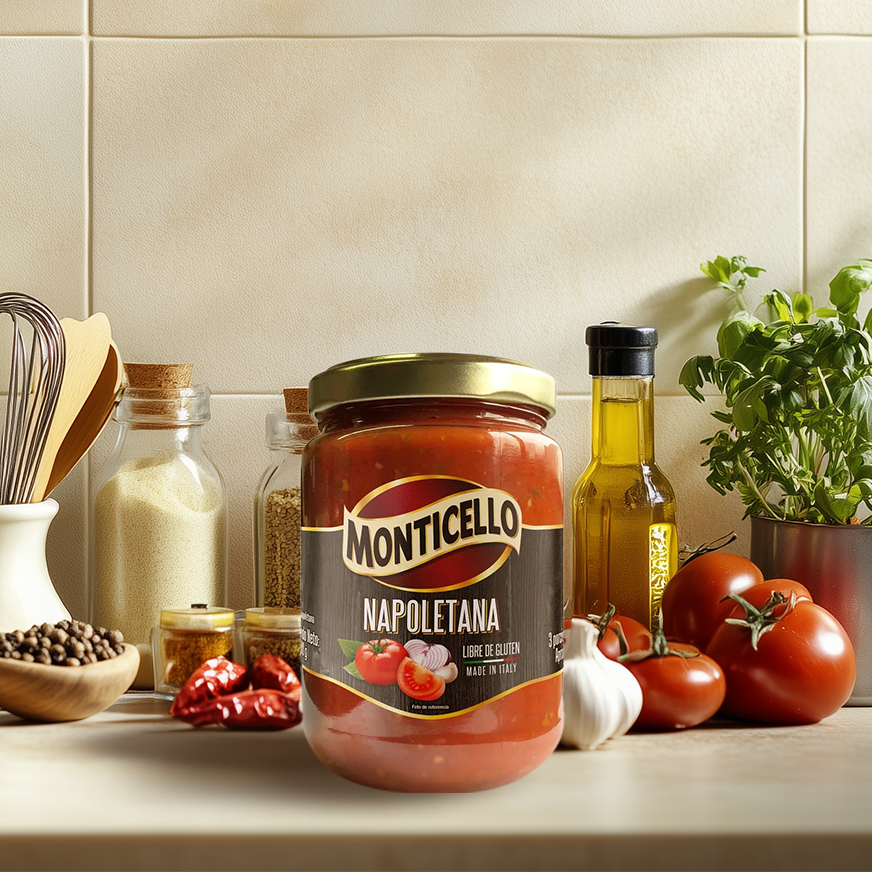 Salsa Napoletana Monticello 400g