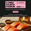 T&C Actividad del 17 al 19 de Febrero de 2025 Por compras que superen los 160.000 recibe completamente GRATIS Combo Salmón Premium x4 unidades de 170g c/u.