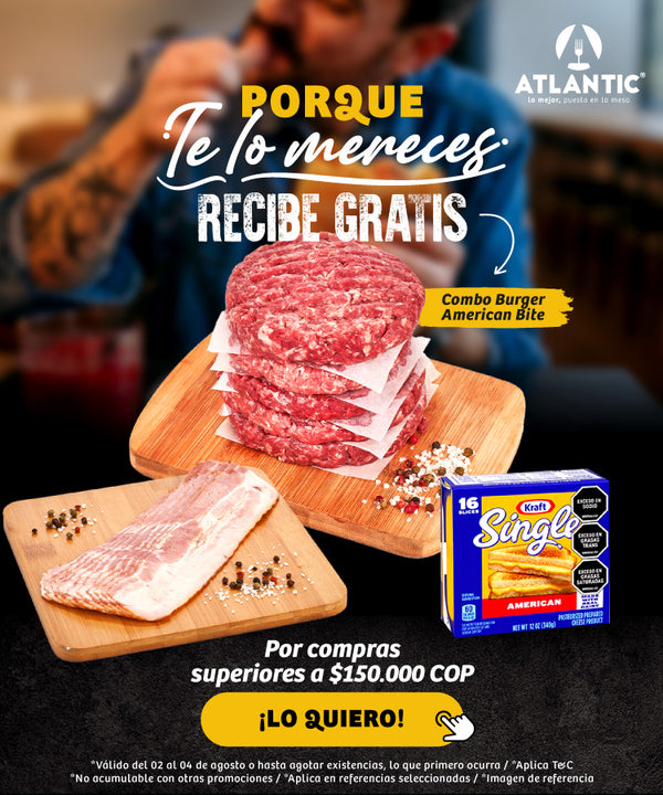 T&C gratis combo American Bite del 02 al 04 de agosto de 2023