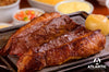Asado de churrasco en mariposa