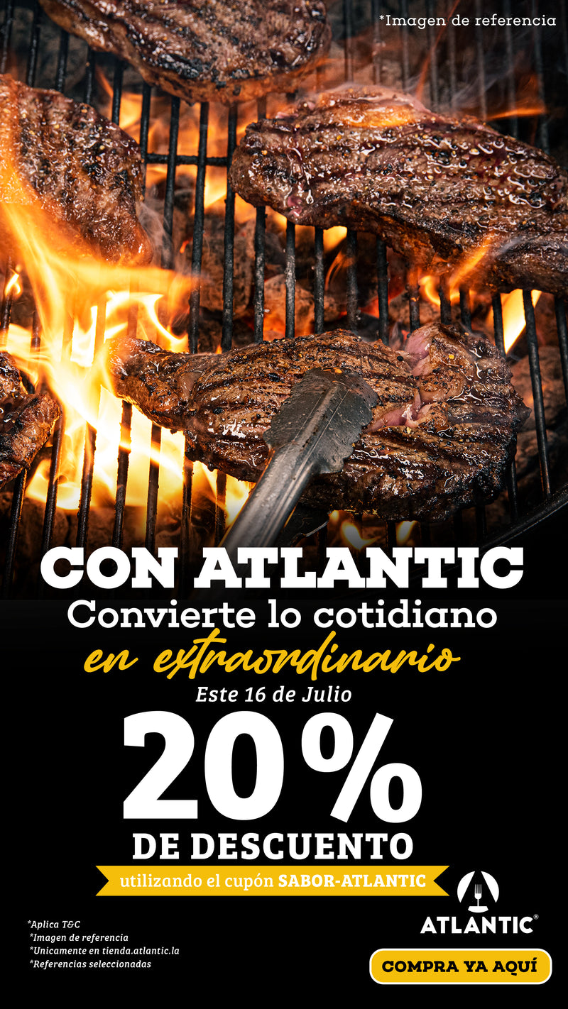 T&C cupón SABOR-ATLANTIC 20% Off solo por hoy 16 de julio de 2024