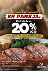 T&C cupón EMPAREJADOS 20% Off del 18 al 23 de septiembre de 2023