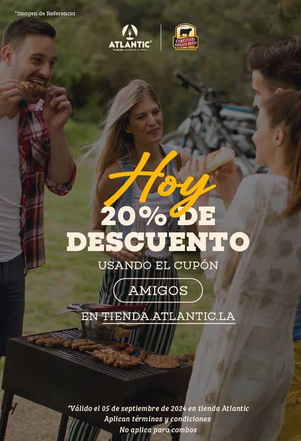 T&C cupón AMIGOS 20% Off solo por hoy 05 de septiembre de 2024