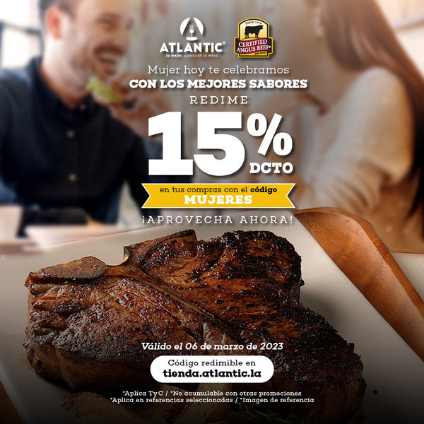 T&C cupón 15% de descuento 06 de marzo 2023