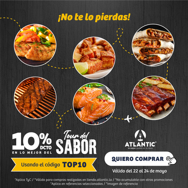 T&C dinámica 10% descuento 22-24 mayo 2023