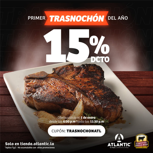 T&C dinámica cupón 15% de descuento