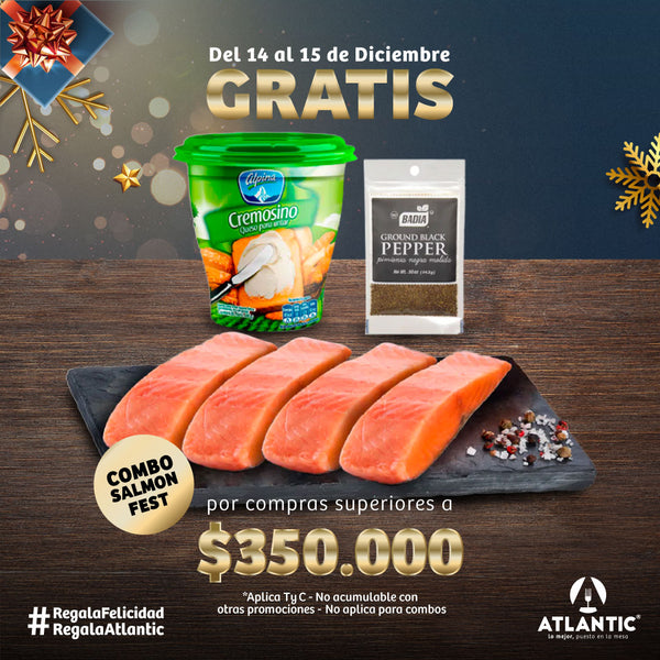 T&C  combo salmón fest del 14 al 15 de diciembre 2022