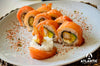 Arroz sushi (shari) sake roll