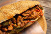 Philly Cheese Steak Sandwich con Fajitas Atlantic