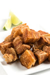 Chicharrones con un toque de ajo