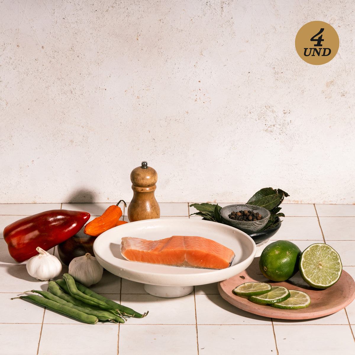 Combo Salmón Premium x 4 unidades de 170g c/u