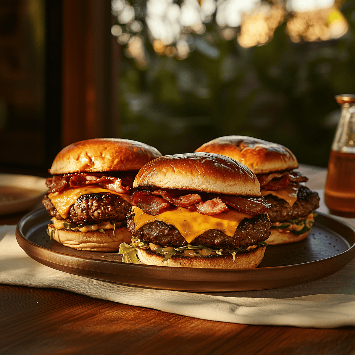 Combo Burger American Bite x5
