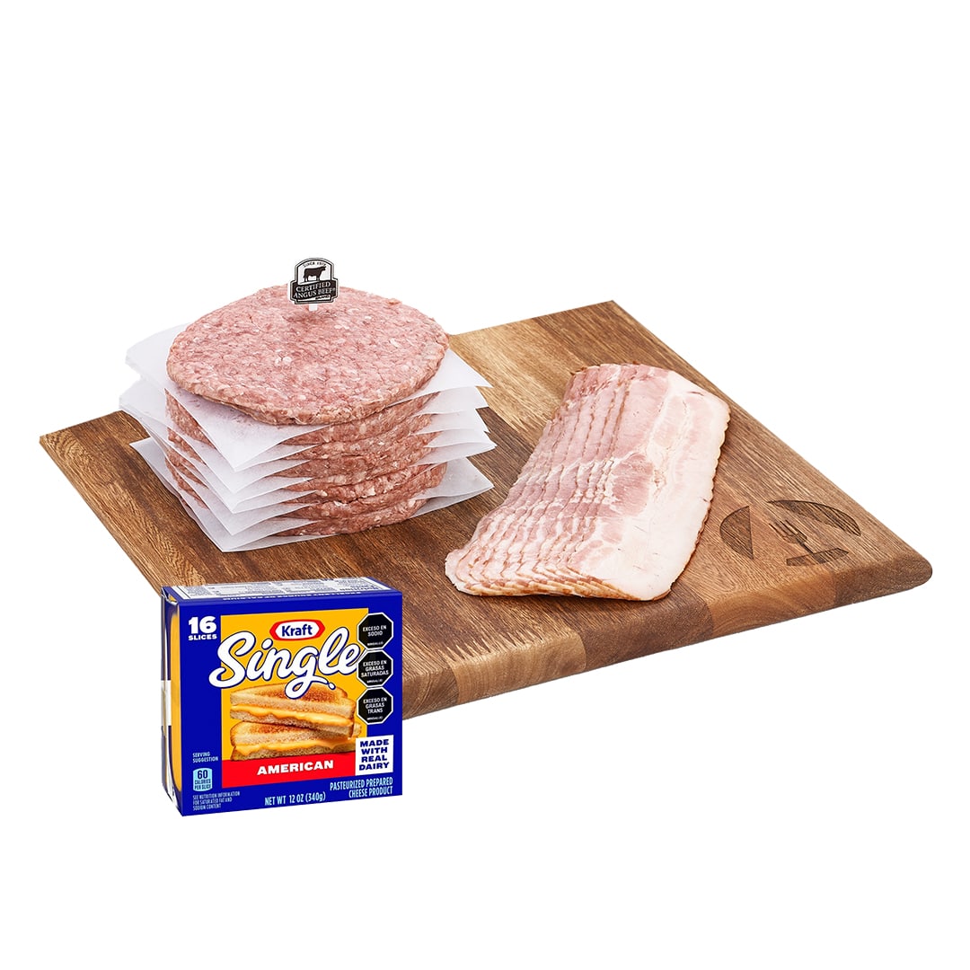 Kit Burger x8 sin salsas sin pan Certified Angus Beef®