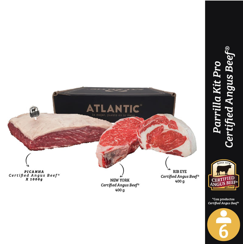 Parrilla kit Pro Certified Angus Beef®
